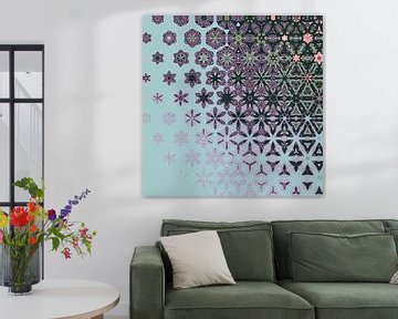 abstract geometric background by Ariadna de Raadt-Goldberg