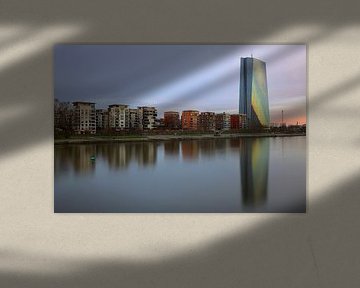 EZB Wolkenkratzer Frankfurt von Patrick Lohmüller