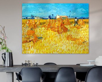 Oogst in de Provence - Vincent van Gogh - 1888