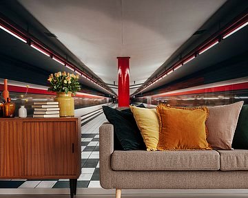 Hamburg Metro Station by Iman Azizi