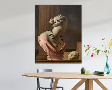 Trompe l'Oeil with a Bust of Venus, Caesar van Everdingen