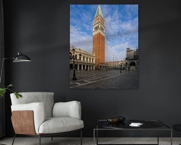 San marco square in evening light by Ed Dorrestein