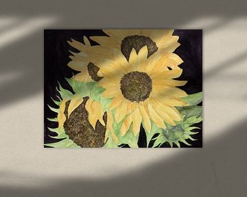 Die Sonnenblumen von Natalie Bruns