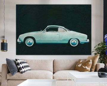 Volkwagen Karmann-Ghia 1959 van Jan Keteleer