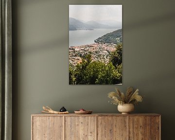 Italiaans uitzicht Lago Maggiore Cannobio