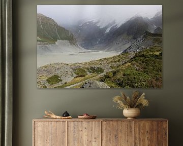 Tasmanischer Gletscher in Neuseeland von Eline Lohman