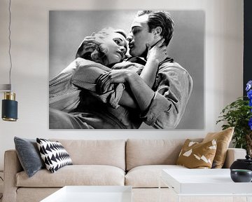 Eva Marie Saint und Marlon Brando von Bridgeman Images