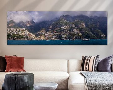 Vue de l'océan de Positano sur Keith Wilson Photography