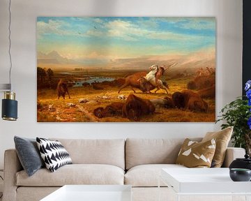 The Last of the Buffalo, Albert Bierstadt