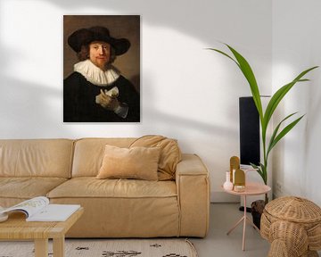 Mann mit einem Notenblatt, Rembrandt