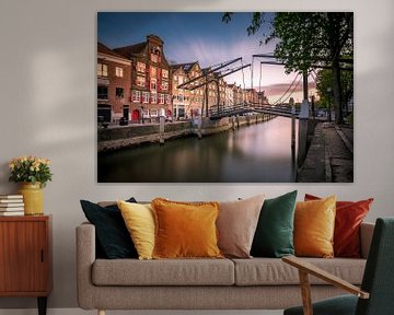 Iron bridge Dordrecht by Danny den Breejen