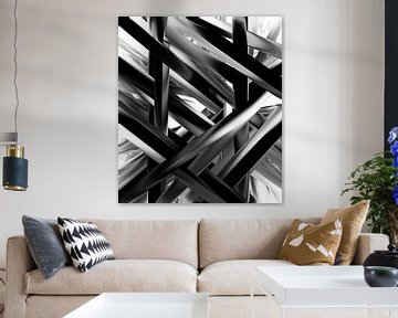 Abstract Criss Cross sur Romana Vac