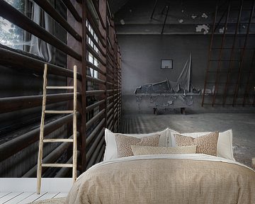 Gym in decay by Ben van Sambeek