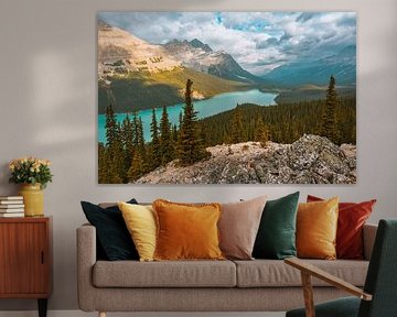 Peyto Meer Canada van Maikel Claassen Fotografie