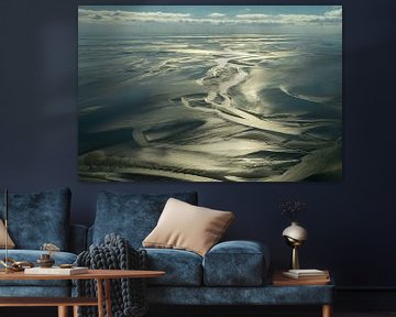 La mer des Wadden vue d'en haut sur mirrorlessphotographer