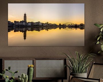 Deventer and the river IJssel by Jeroen Kleiberg