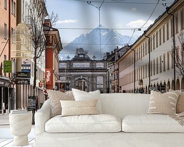 Leere Straßen von Innsbruck, Österreich von Hidde Hageman