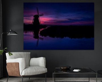 Dutch windmill, by AGAMI Photo Agency