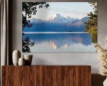 Reflectie van Mount Cook
