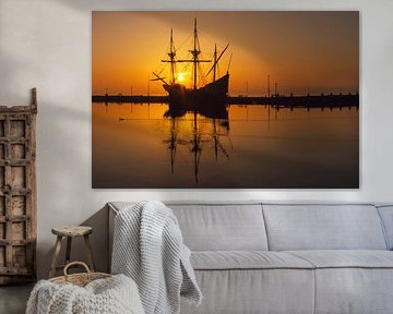 Historisches Schiff die Halve Maen - VOC