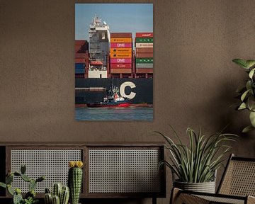 Hafen von Rotterdam Schiffe im Einsatz von scheepskijkerhavenfotografie