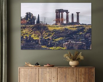 Ancient Corinth – Temple of Apollo (Peloponnese, Greece) by Alexander Voss