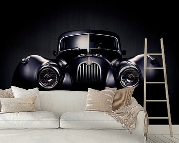 1955 Jaguar XK 140 by Thomas Boudewijn