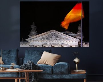 Reichstag building Berlin by Frank Herrmann