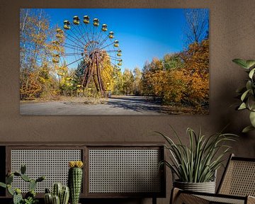 Ferris Wheel in Pripyat by Karl Smits