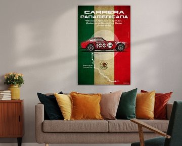 Carrera Panamericana Vintage von Theodor Decker