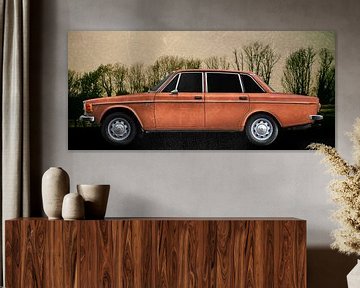 Volvo 144 in antiek oranje van aRi F. Huber