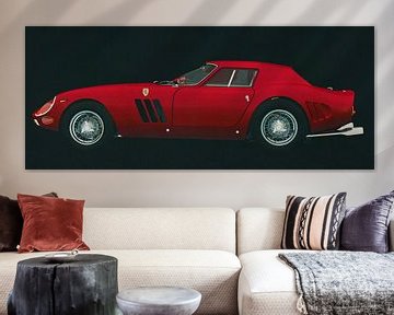 Ferrari 250 GTO 1964 zijaanzicht van Jan Keteleer