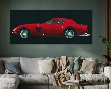Ferrari 250 GTO 1964 vue de côté