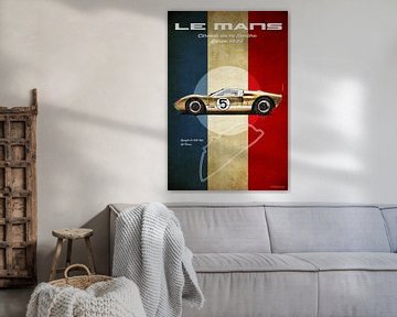 Le Mans Vintage GT40 von Theodor Decker