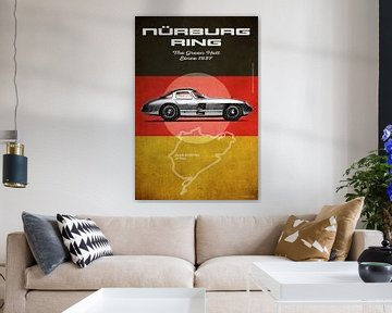 Coupe Uhlenhaut Vintage Nürburgring sur Theodor Decker