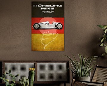 Nürburgring Vintage Auto Union by Theodor Decker