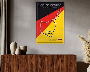 Racetrack Hockenheim Ring van Theodor Decker