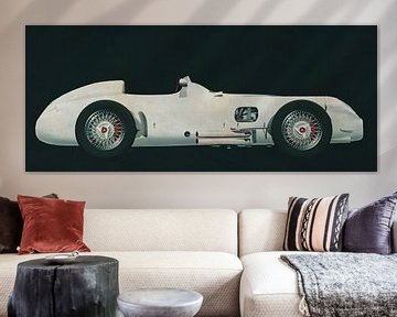 Mercedes W196 Zilveren Pijl 1954 van Jan Keteleer