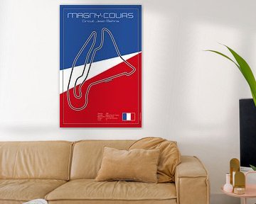 Racetrack Magny Cours by Theodor Decker