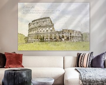 Colosseum, Rome van Theodor Decker