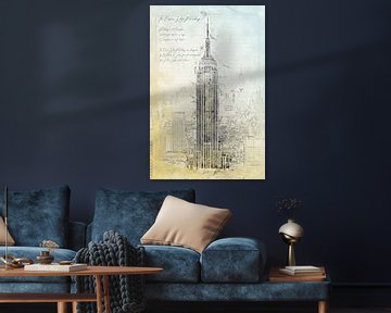 Empire State Building, New York van Theodor Decker