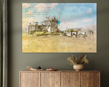 Eilean Donan Castle, Schotland van Theodor Decker