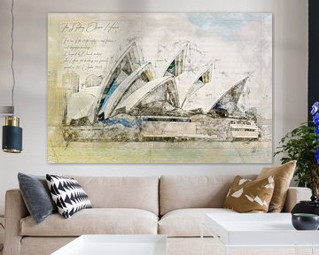 Sydney Opera House, Australië van Theodor Decker