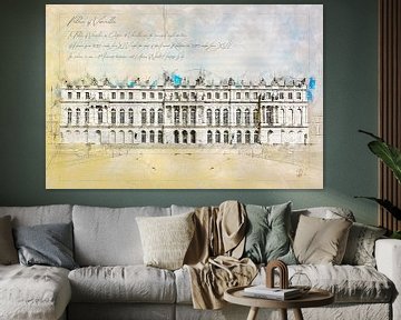 Château de Versailles, France sur Theodor Decker