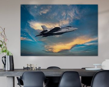 F-35 Lightning II au décollage sur Gert Hilbink