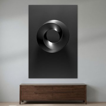 Verdrehtes Schwarz von Jörg Hausmann