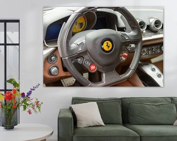 Ferrari F12Berlinetta Gran Turismo-sportwagen-dashboard van Sjoerd van der Wal