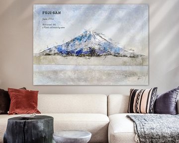 Fuji, Japan van Theodor Decker