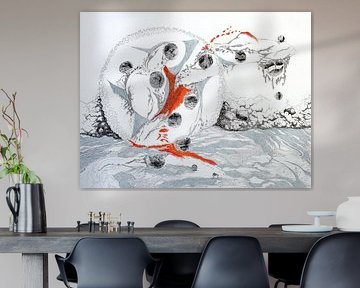 Journey of a drop by Rina de Haas