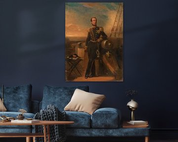 Porträt von Hendrik, Prinz der Niederlande, Nicolaas Pieneman